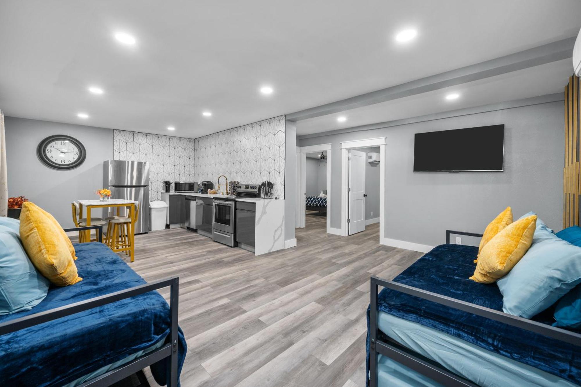 Modern 2Br City Center Getaway With Free Park Houston Luaran gambar